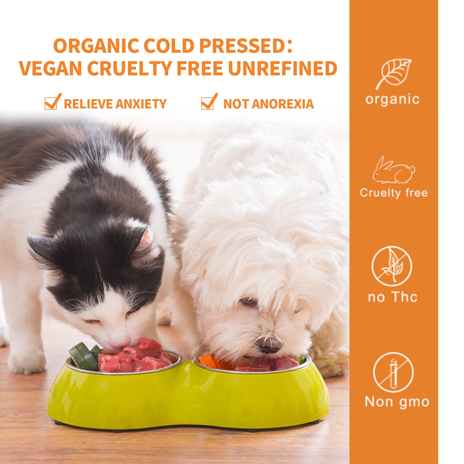 Cat And Dog Care Essence, Pet Cat And Dog Enhance Health Eat Care Sesame Seed Oil Essence